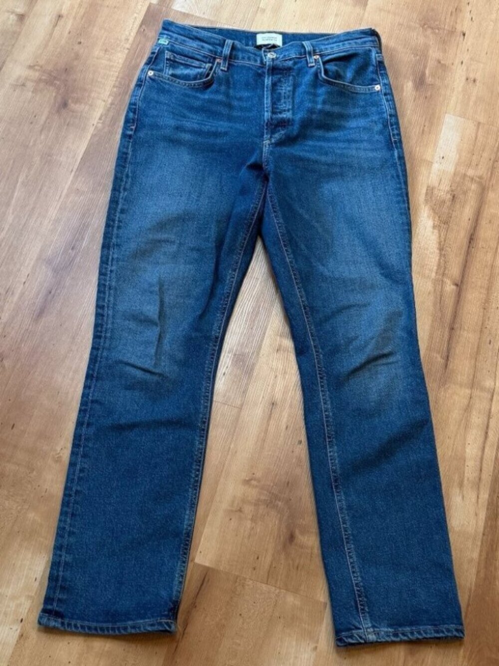 Citizens of Humanity Women’s Charlotte High Rise Cropped Straight Jeans Sz 27